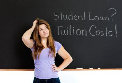 Student Loan Tuition costs